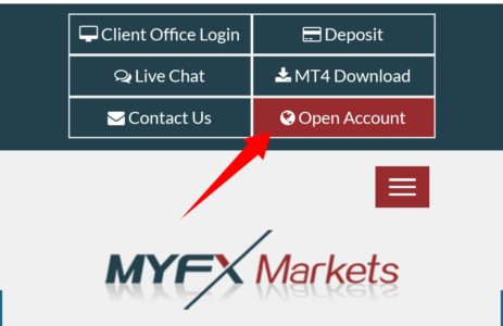 MyFX Markets口座開設